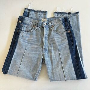 Citizens of Humanity Gia High Rise Ankle Straight Leg jean in tuxedo cypress 26